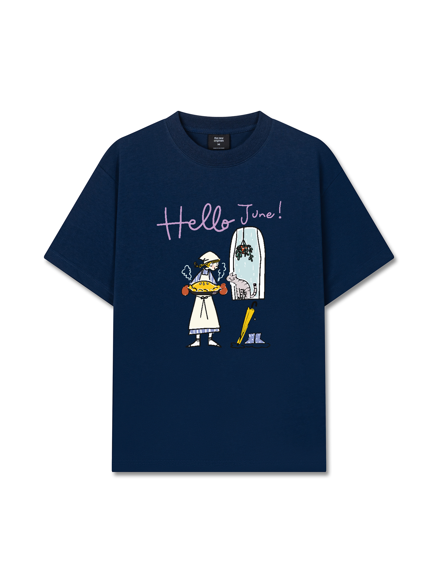 Áo Thun Relaxed Fit Hello June