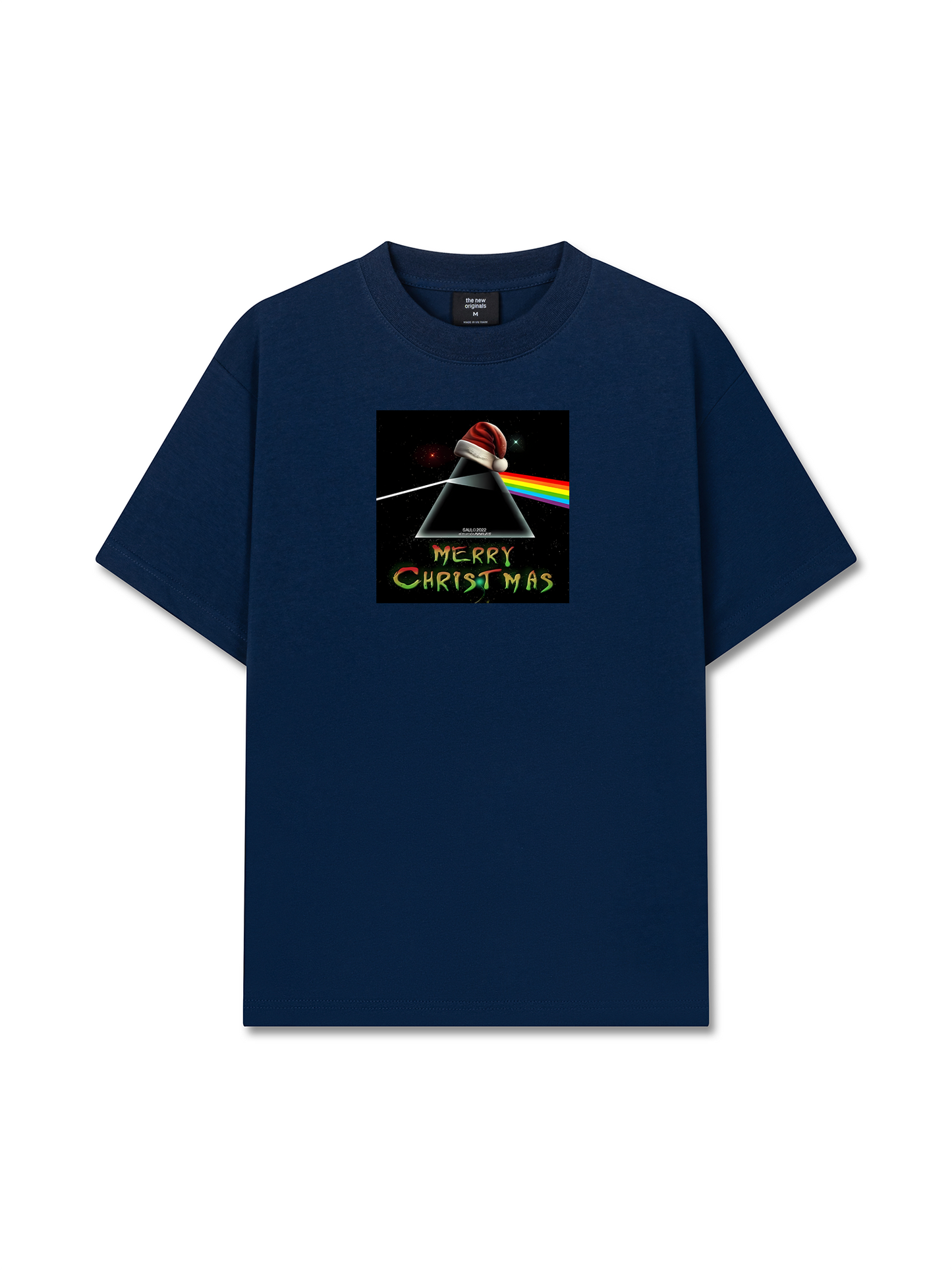 Áo Thun Relaxed Fit Pink Floyd Merry Christmas