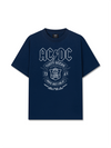 Áo Thun Relaxed Fit Music Rock AC DC Dirty Deeds Done Dirt Cheap