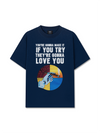Áo Thun Relaxed Fit Pink Floyd You're Gonna Make It If You Try