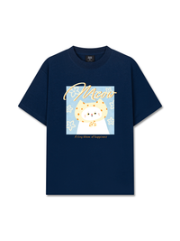 Áo Thun Relaxed Fit A Tiny Bloom Of Happiness Meow