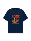 Áo Thun Relaxed Fit AC DC Jincle Hells Bells