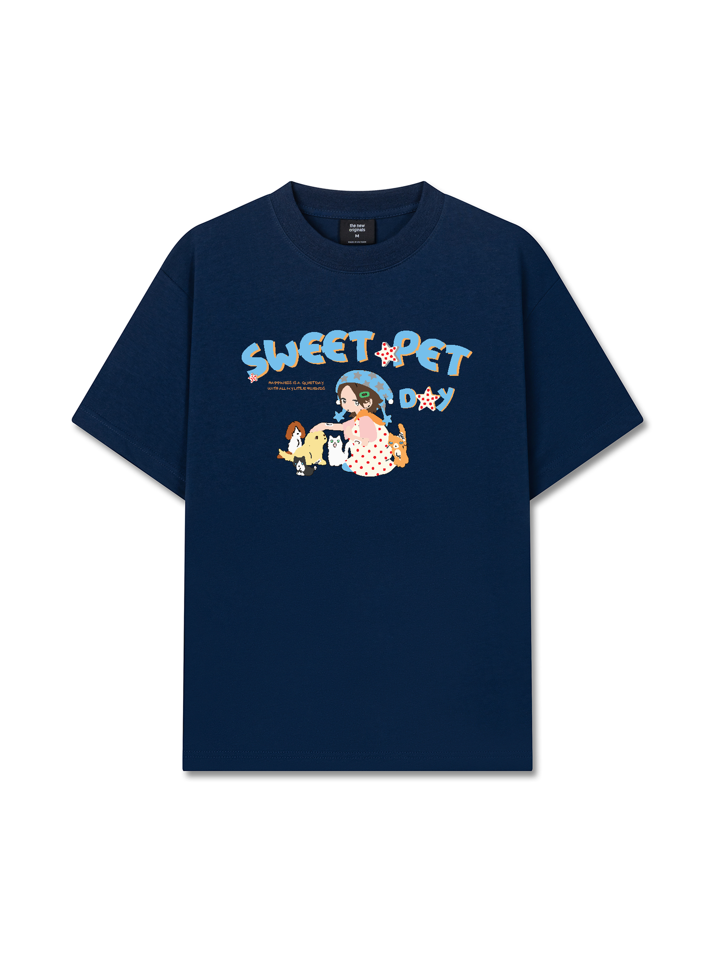 Áo Thun Relaxed Fit Sweet Pet Day