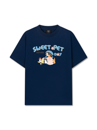 Áo Thun Relaxed Fit Sweet Pet Day