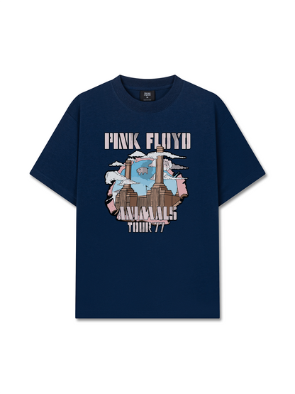 Áo Thun Relaxed Fit Pink Floyd Animals Tour 77