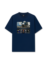 Áo Thun Relaxed Fit Motor YZF-R1 Deep Blue