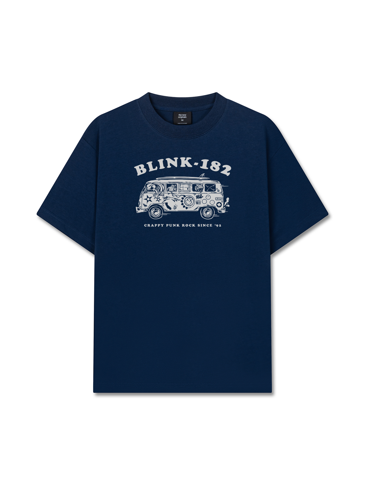 Áo Thun Relaxed Fit Blink 182 Crappy Punk Rock