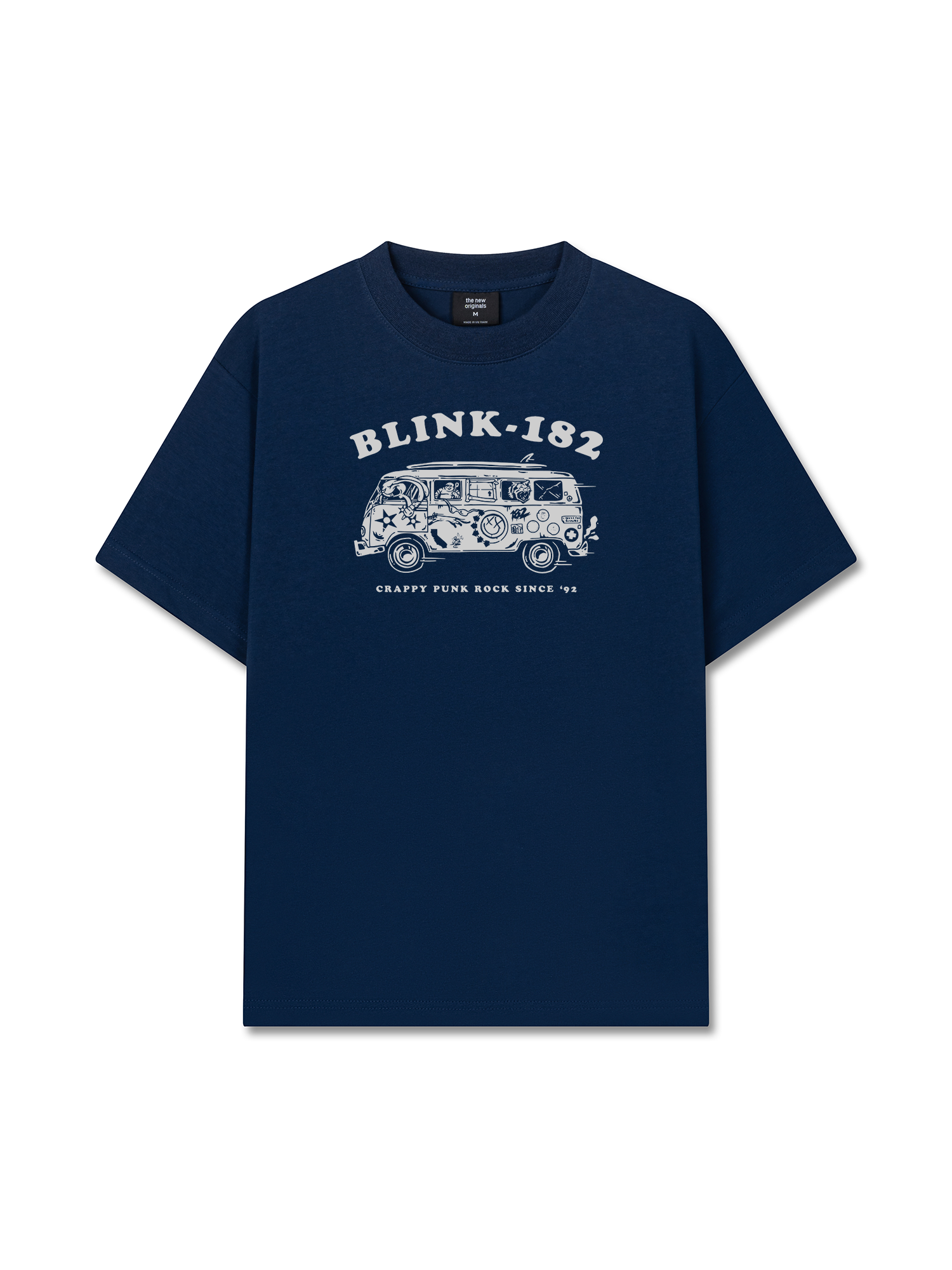 Áo Thun Relaxed Fit Blink 182 Crappy Punk Rock