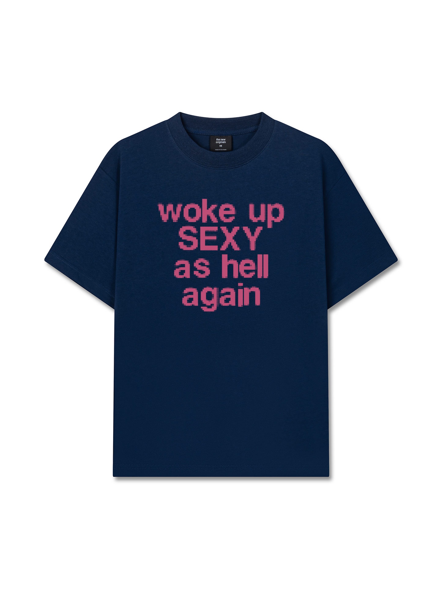 Áo Thun Relaxed Fit Life Vibe Woke Up