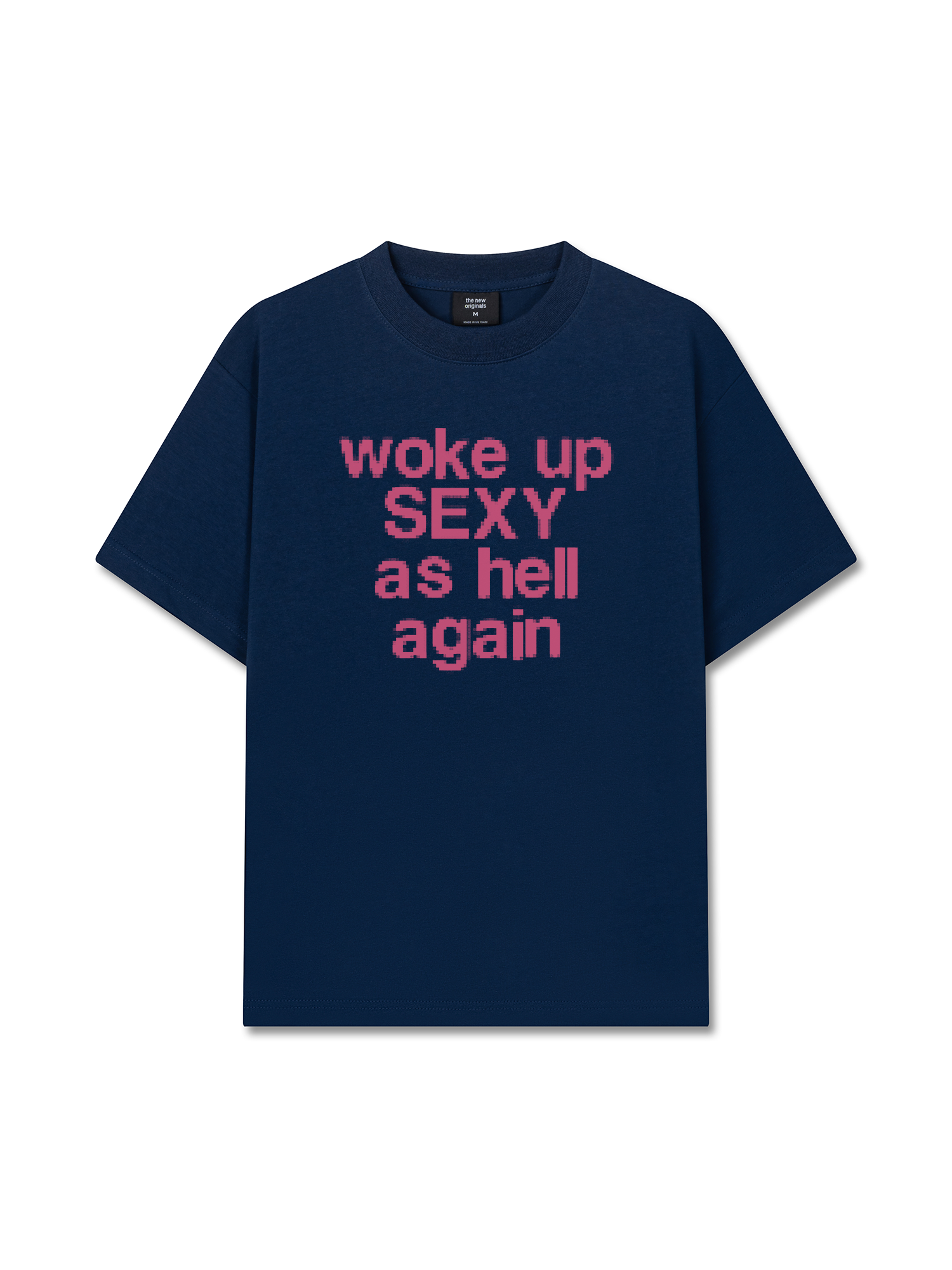 Áo Thun Relaxed Fit Life Vibe Woke Up