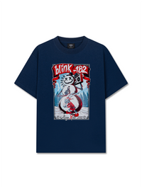 Áo Thun Relaxed Fit Blink 182 Merry Xmas
