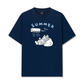 Áo Thun Relaxed Fit Animal Moods Lazy Cat
