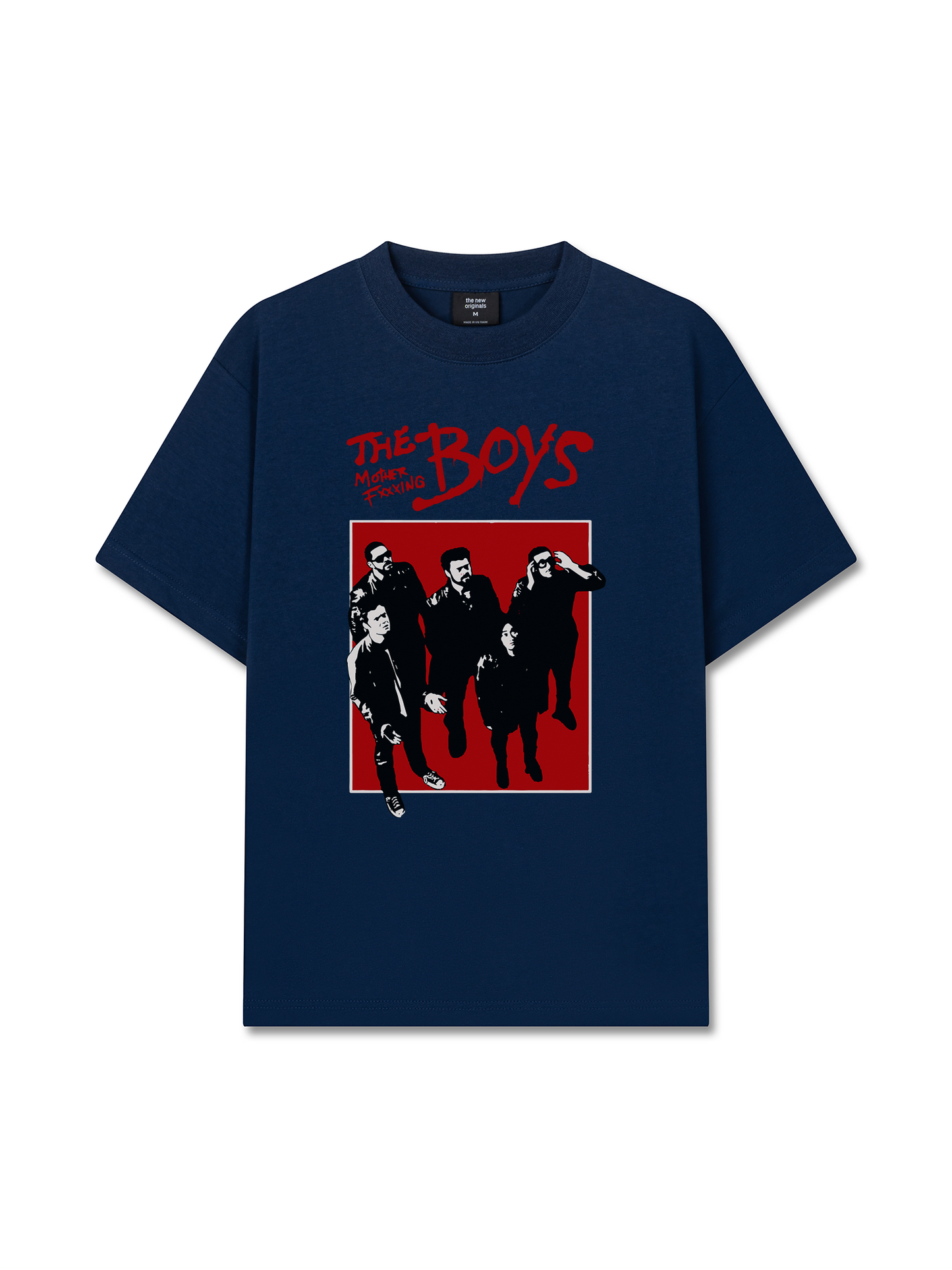 Áo Thun Relaxed Fit Movie The Boys Red Frame