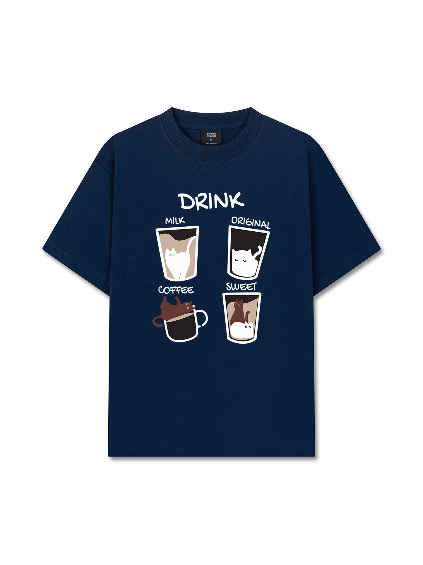 Áo Thun Relaxed Fit Original Milk