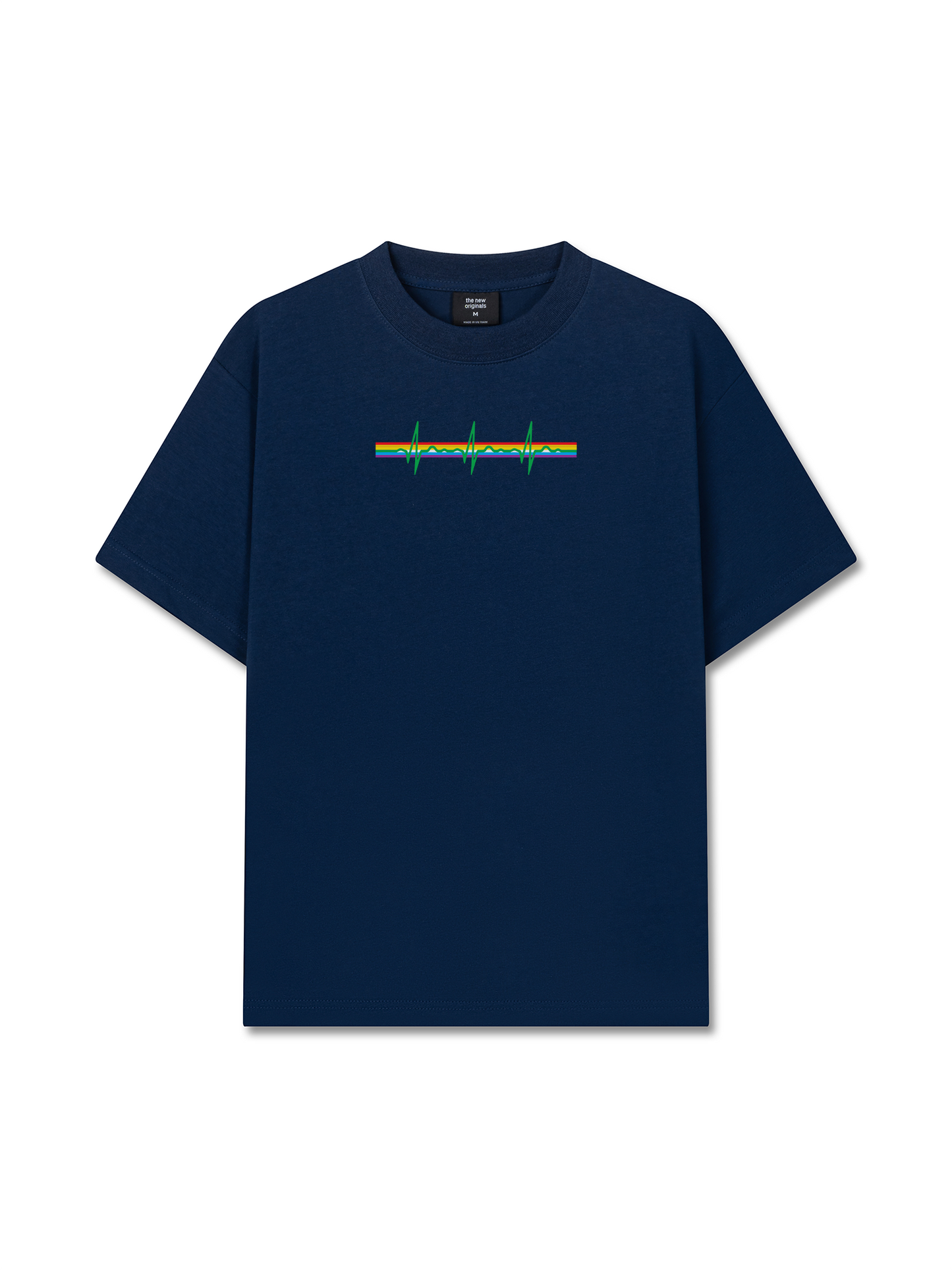 Áo Thun Relaxed Fit Pink Floyd Dark Side Of The Moon Heartbeat
