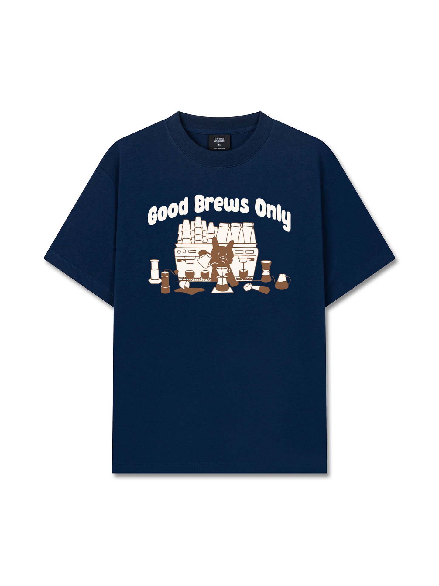Áo Thun Relaxed Fit Good Brews Only