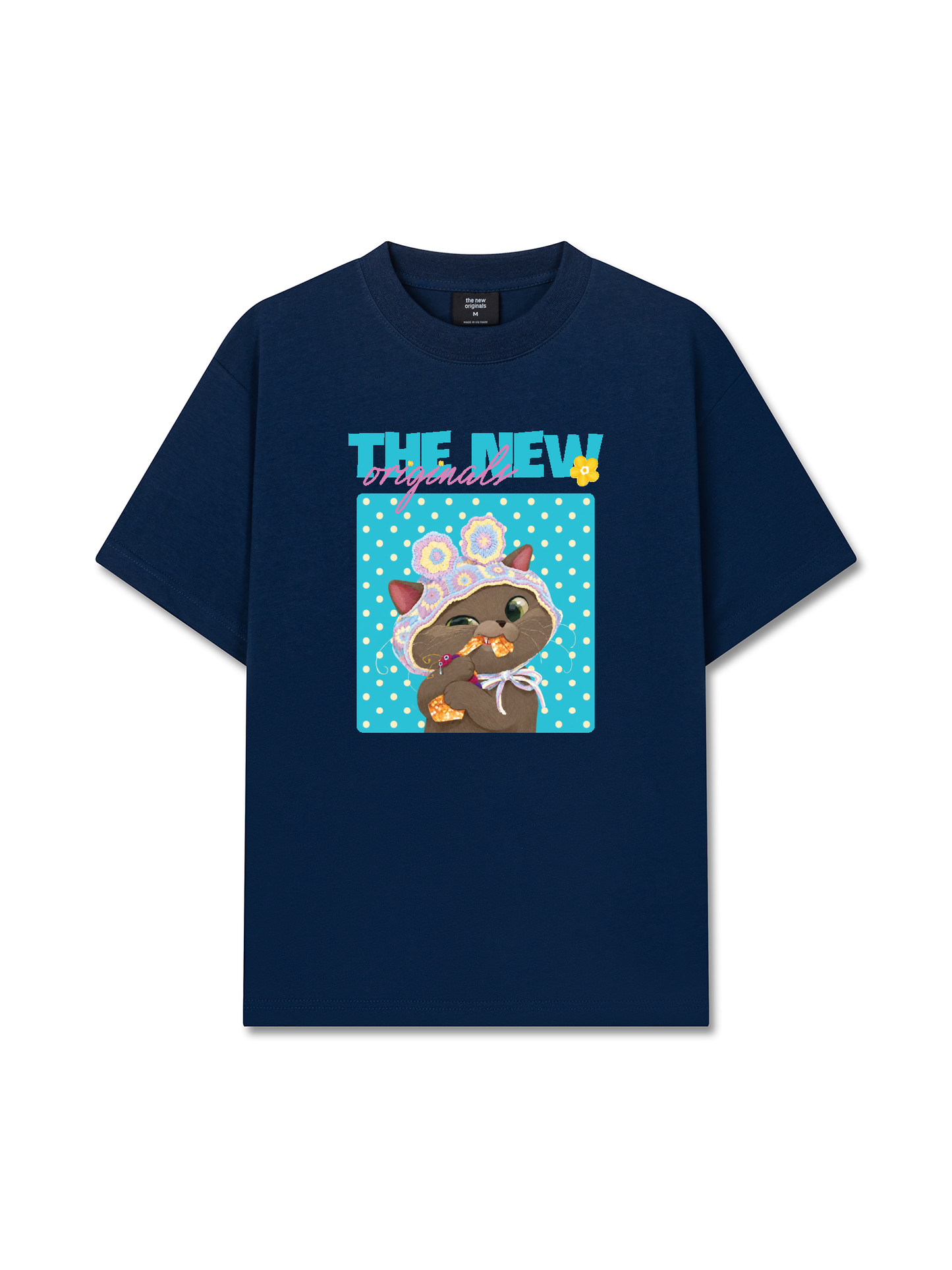Áo Thun Relaxed Fit Little Mischief Meow