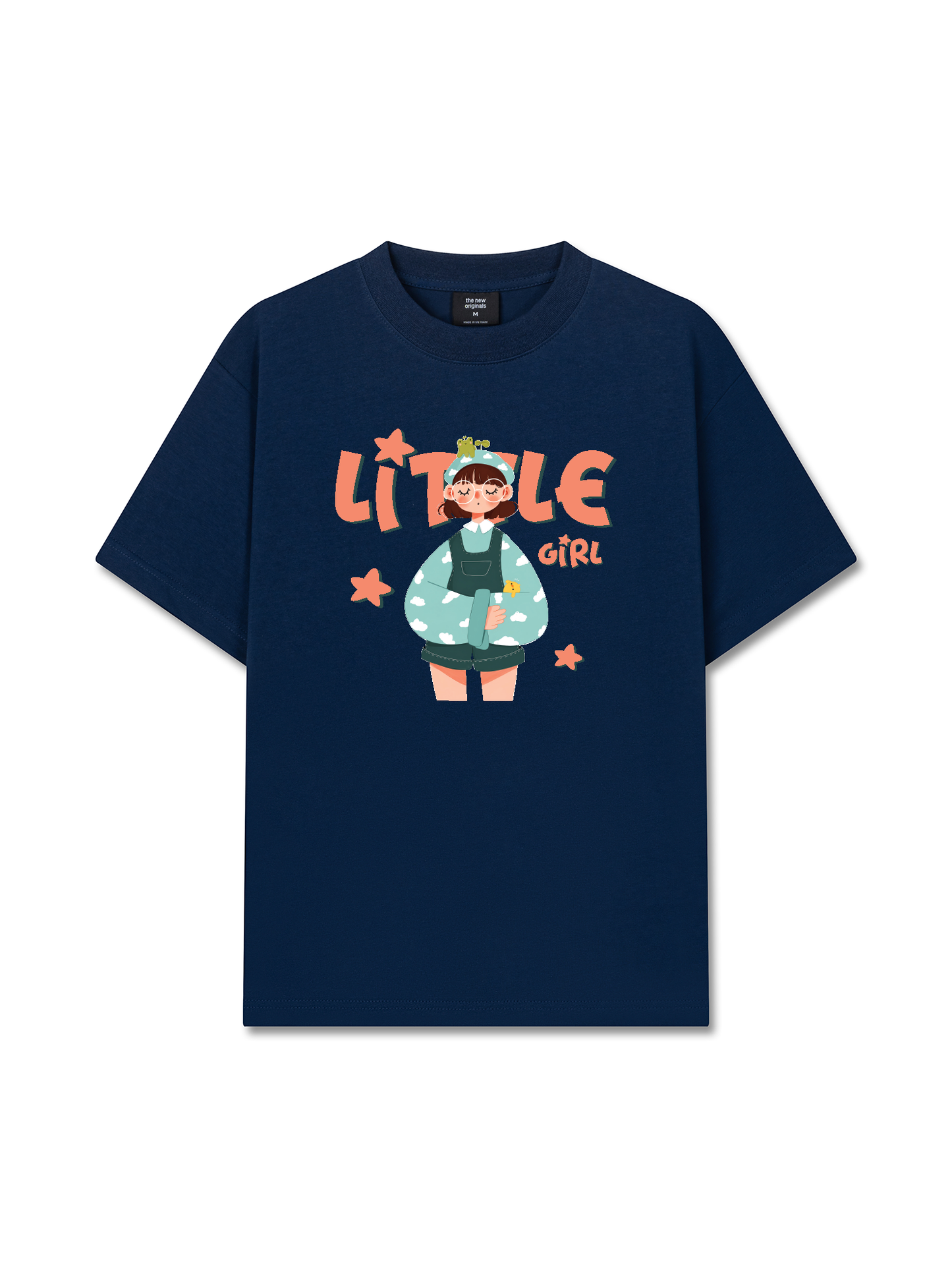 Áo Thun Relaxed Fit Little Cloud Girl