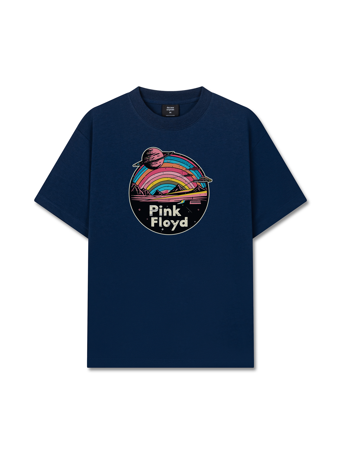 Áo Thun Relaxed Fit Pink Floyd Dark Side Of The Moon Album