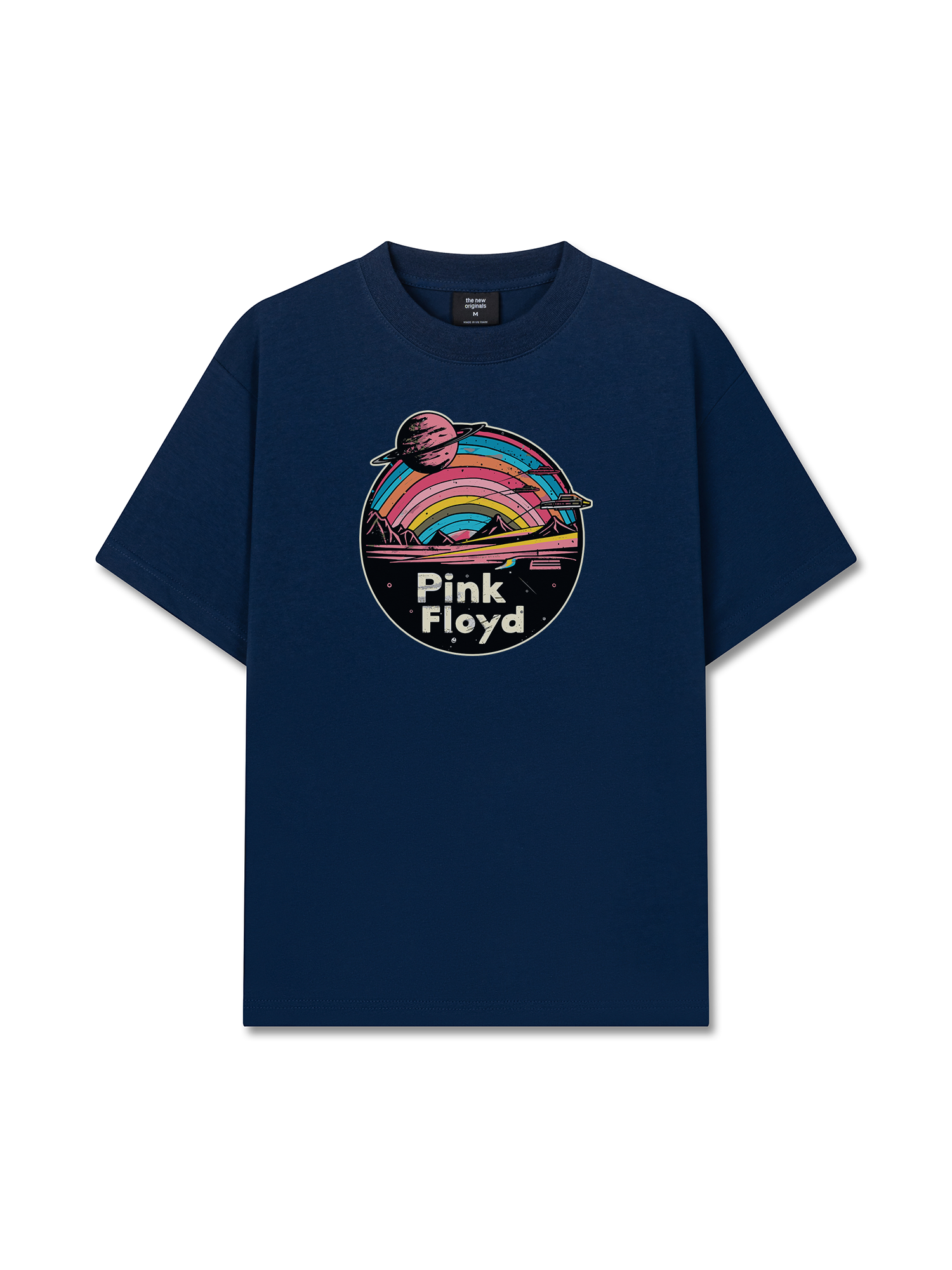Áo Thun Relaxed Fit Pink Floyd Dark Side Of The Moon Album