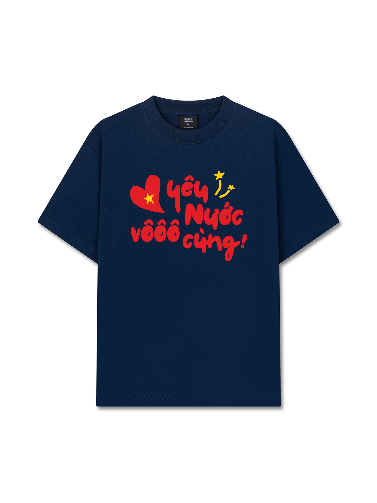 Áo Thun Relaxed Fit Yêu Nước Vô Cùng