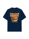 Áo Thun Relaxed Fit Foody Chicken Burger