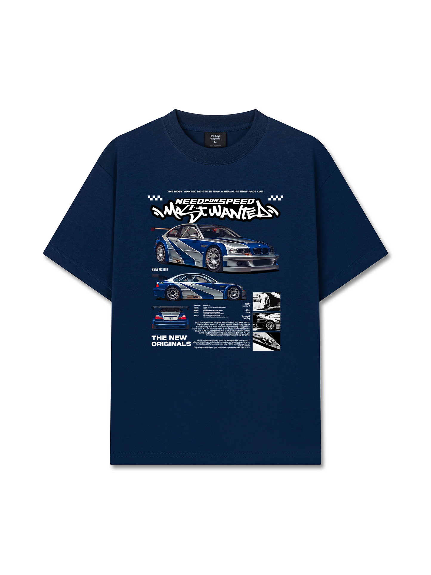 Áo Thun Relaxed Fit Car Need For Speed Most Wanted