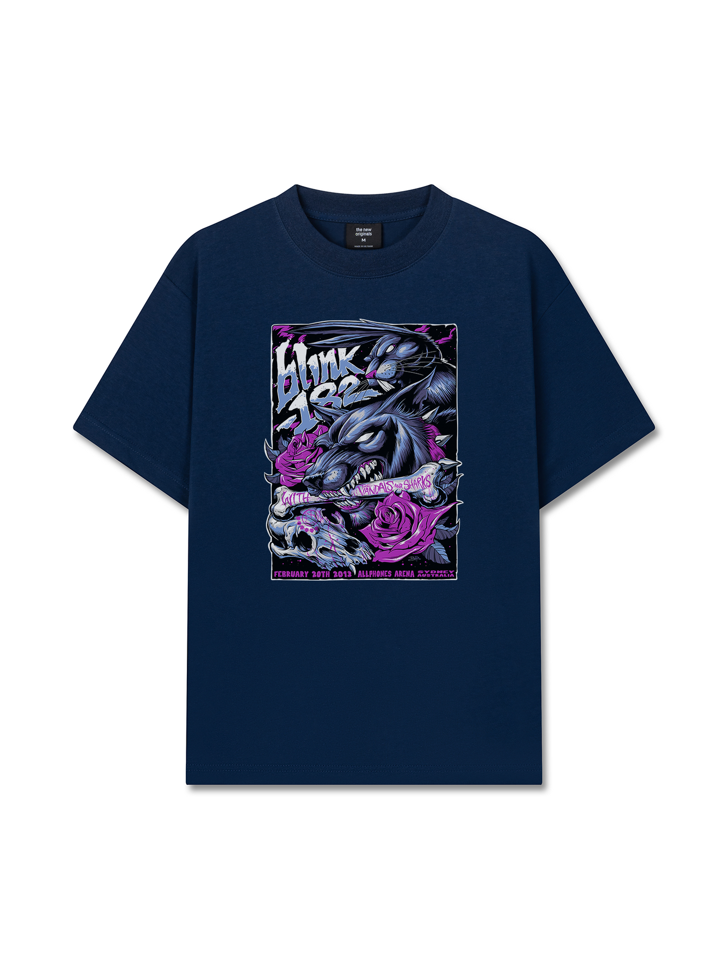Áo Thun Relaxed Fit Blink 182 Tonight Poster