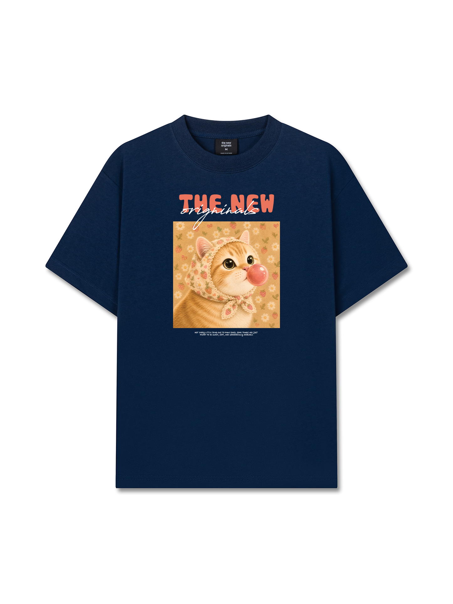 Áo Thun Relaxed Fit Honey Bubble Meow
