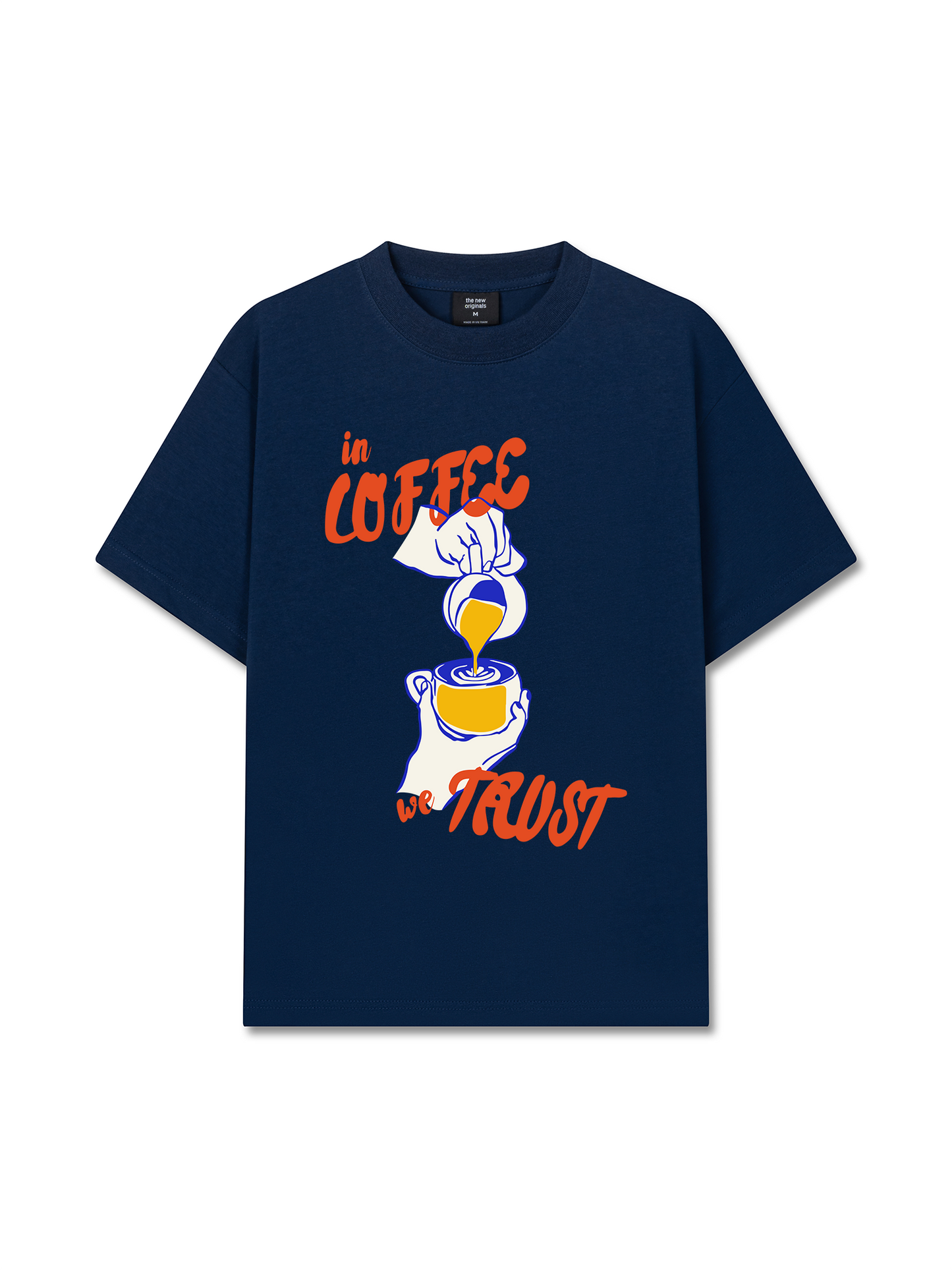 Áo Thun Relaxed Fit In Coffee We Trust