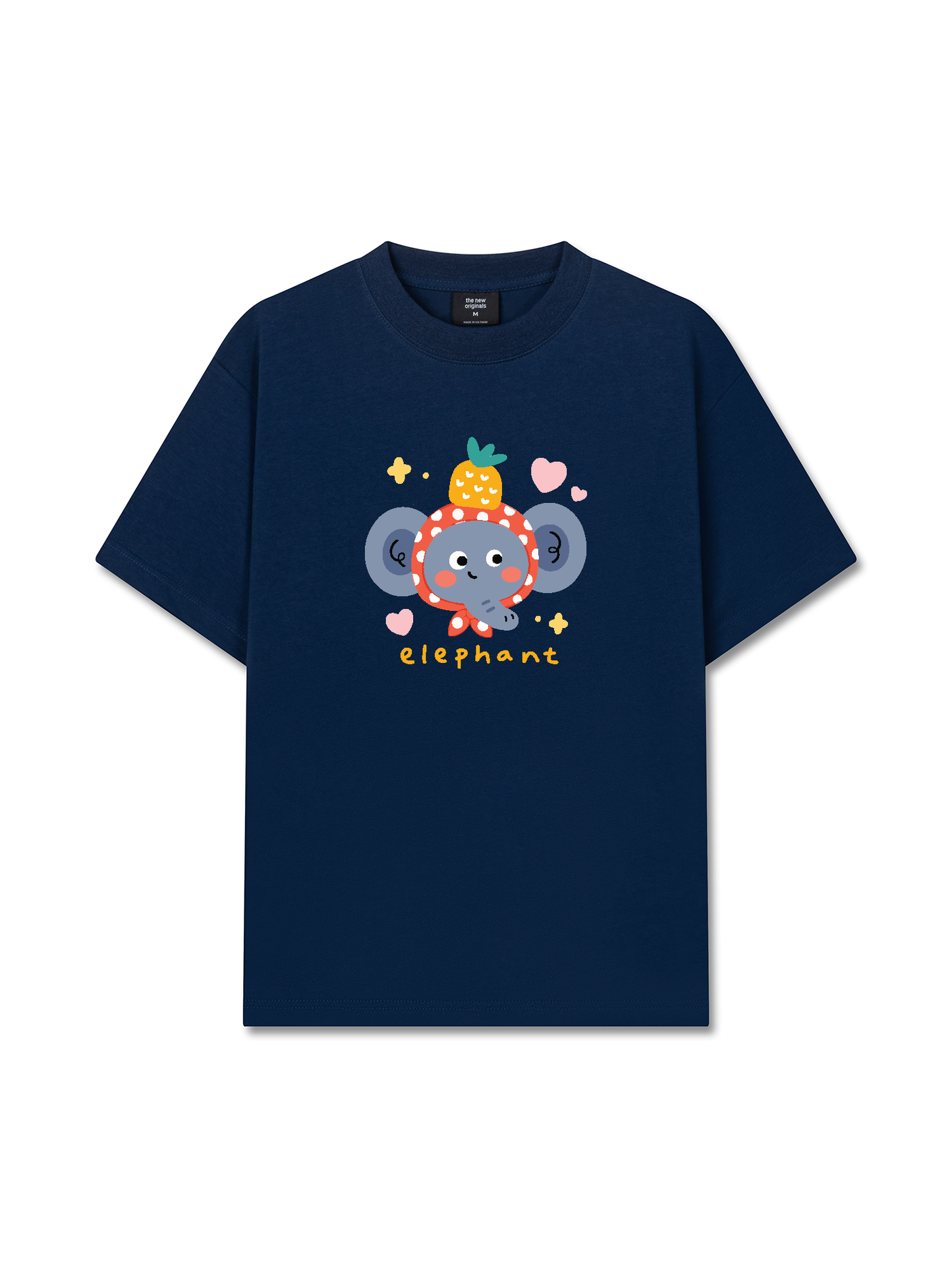 Áo Thun Relaxed Fit Pineapple Cutie Elephant