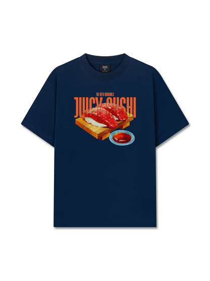 Áo Thun Relaxed Fit Foody Juicy Sushi