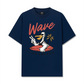 Áo Thun Relaxed Fit Ocean Duck Waves