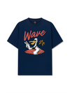 Áo Thun Relaxed Fit Ocean Duck Waves