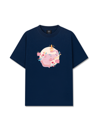 Áo Thun Relaxed Fit Floral Wish Elephant