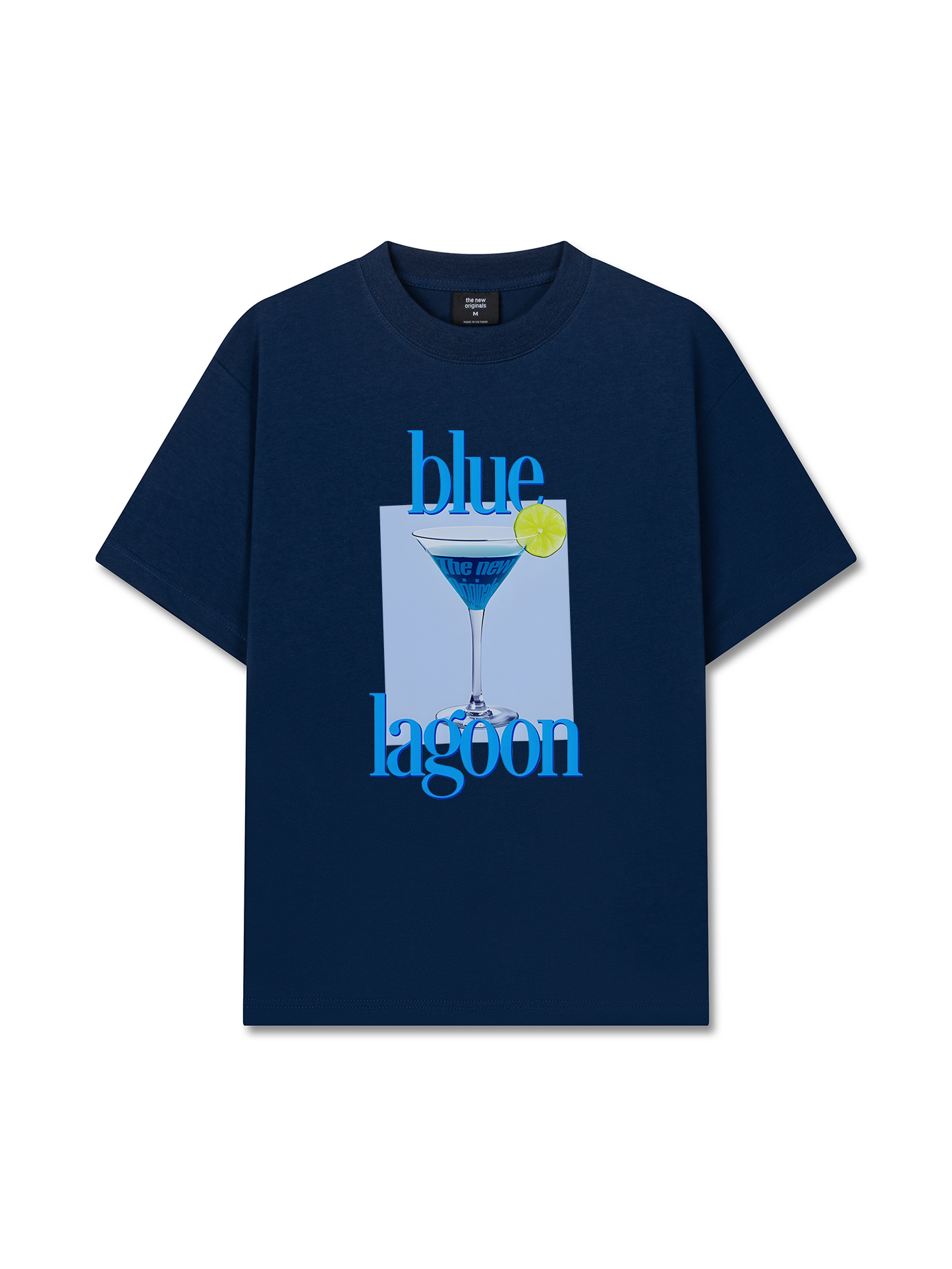 Áo Thun Relaxed Fit Fresh Blue Lagoon