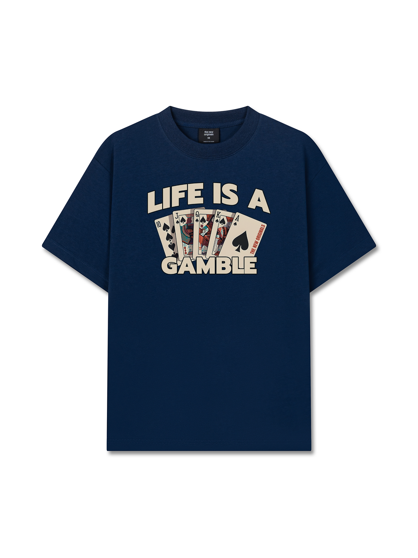 Áo Thun Relaxed Fit Lucky Life Is A Gamble