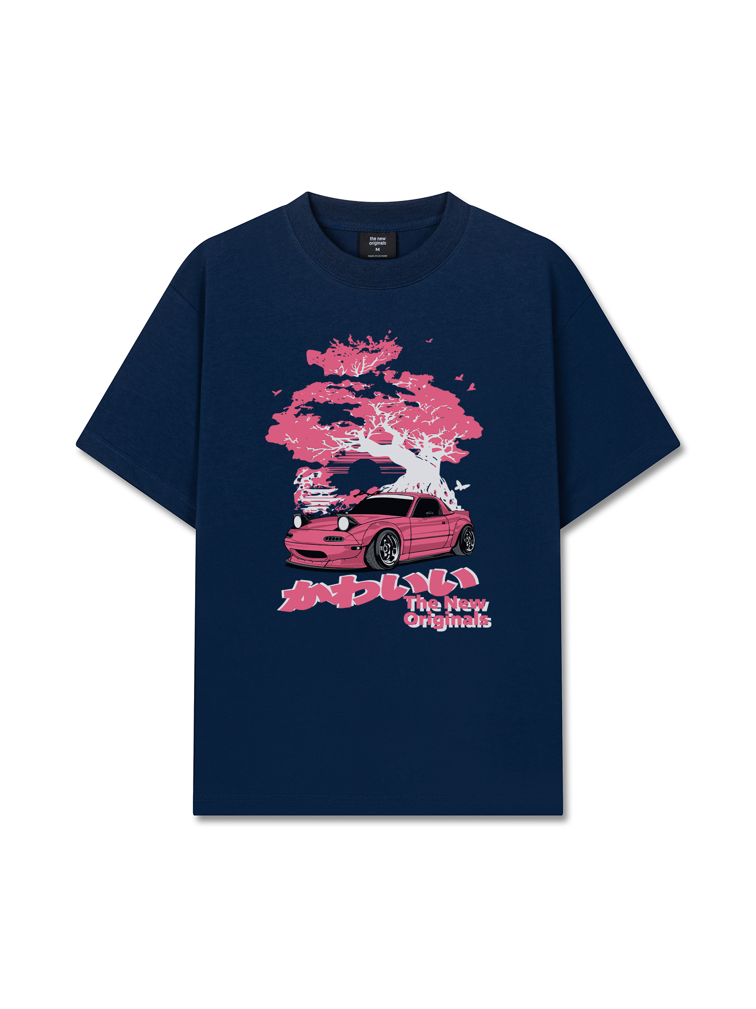 Áo Thun Relaxed Fit Car Cherry Tree