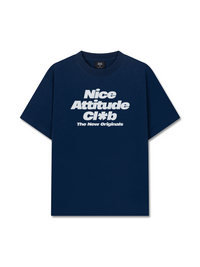 Áo Thun Relaxed Fit Life Vibe Nice Attitude