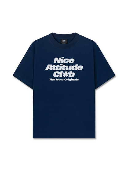 Áo Thun Relaxed Fit Life Vibe Nice Attitude