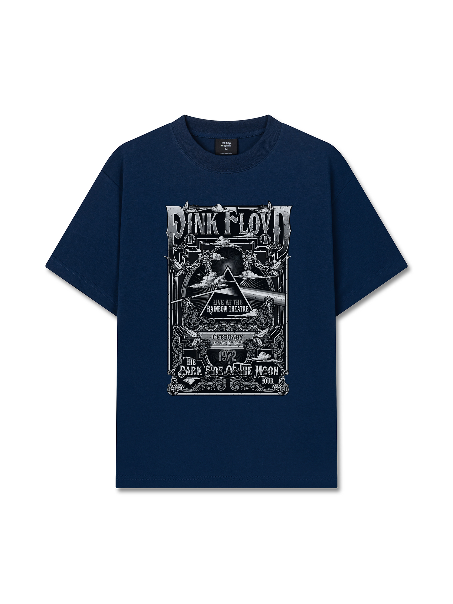 Áo Thun Relaxed Fit Pink Floyd Live At The Rainbow Theatre