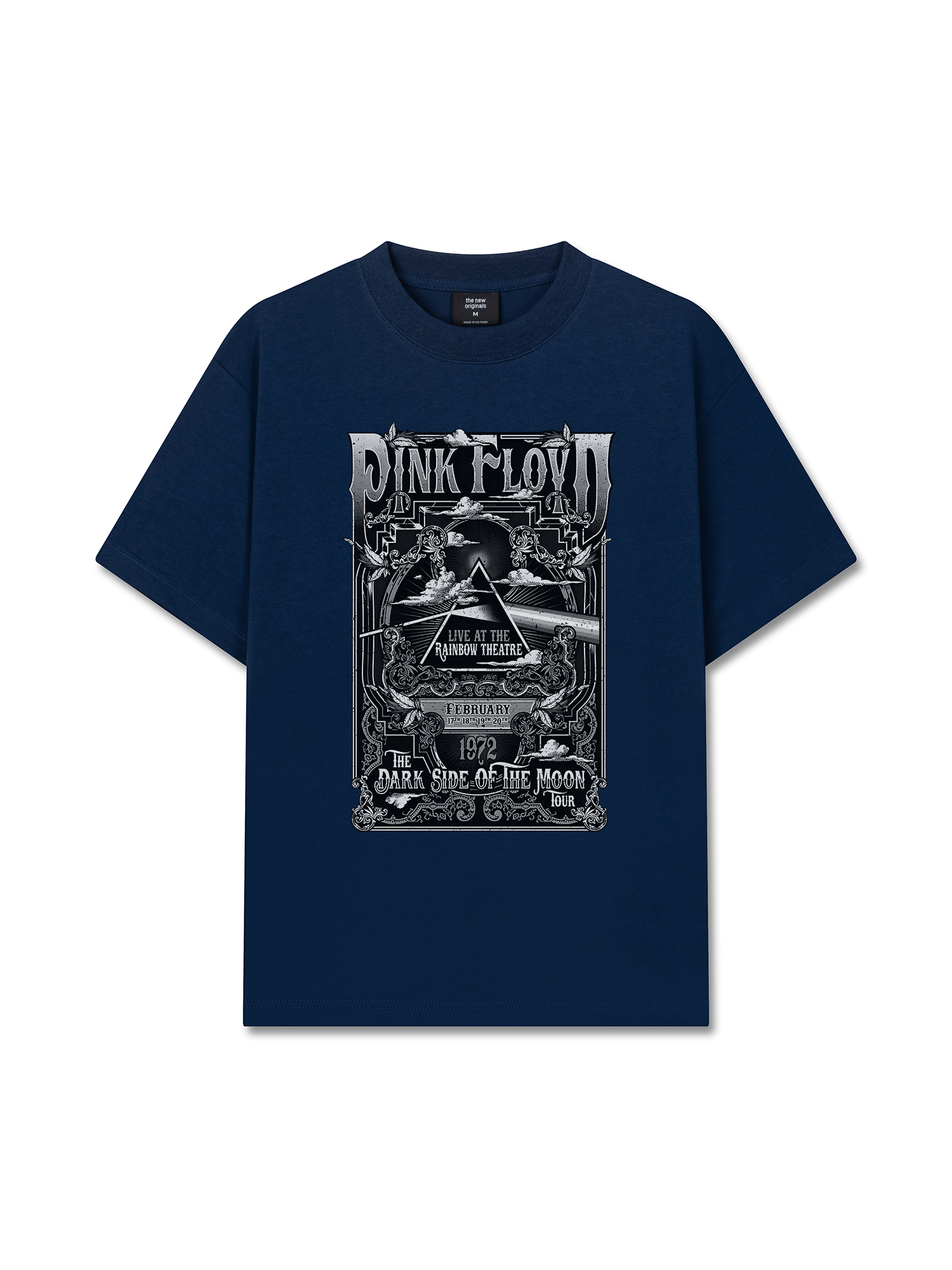 Áo Thun Relaxed Fit Pink Floyd Live At The Rainbow Theatre