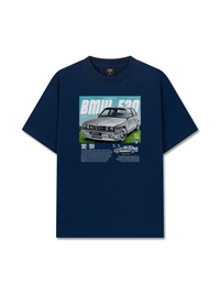 Áo Thun Relaxed Fit Car BMW E30 My Dream Car