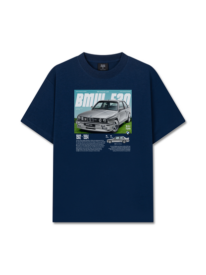 Áo Thun Relaxed Fit Car BMW E30 My Dream Car