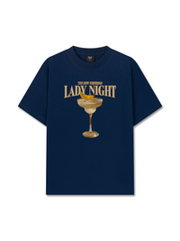 Áo Thun Relaxed Fit Fresh Lady Night