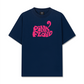 Áo Thun Relaxed Fit Pink Floyd Logo Pink