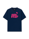Áo Thun Relaxed Fit Pink Floyd Logo Pink