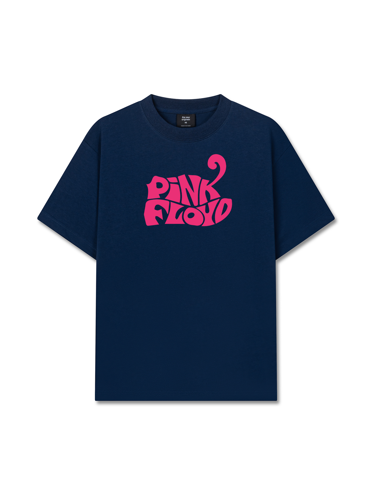Áo Thun Relaxed Fit Pink Floyd Logo Pink