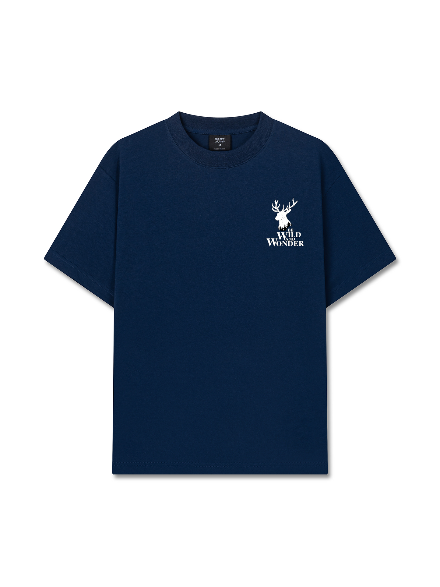 Áo Thun Relaxed Fit Deer Be Wild And Wonder