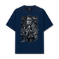 Áo Thun Relaxed Fit Movie Matrix Black And White